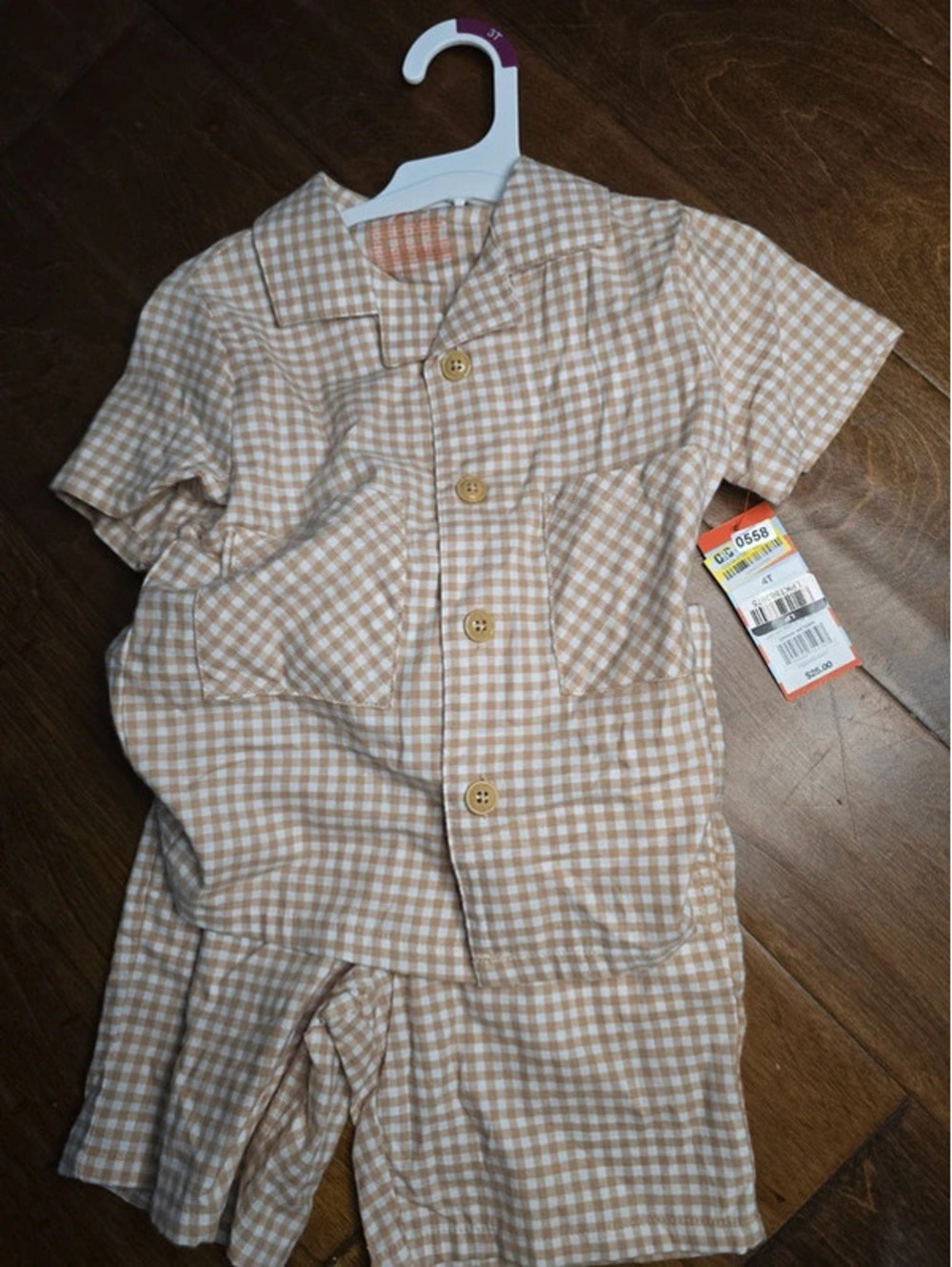 4t brand new shorts outfit set from target item 558G7